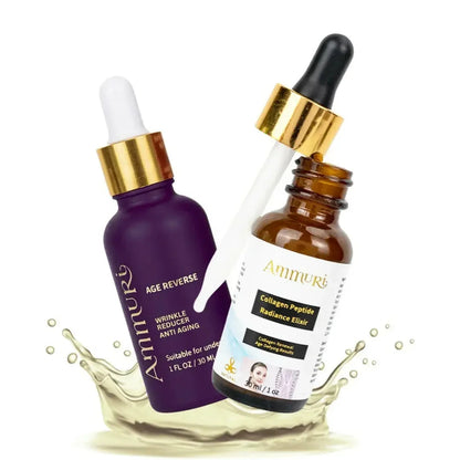 Ammuri Beauty Collagen Peptide Skincare Elixir Set