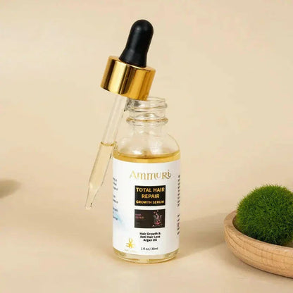 Ammuri Natural Hair Oil – Nourishing Scalp & Hair Care for Thicker-Looking Hair (50ml)